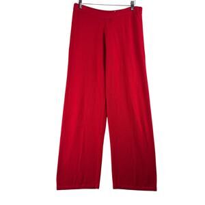 Vintage JK Cozy Pants Women's Small (32" Unstretched) Cheery Red Hong Kong READ